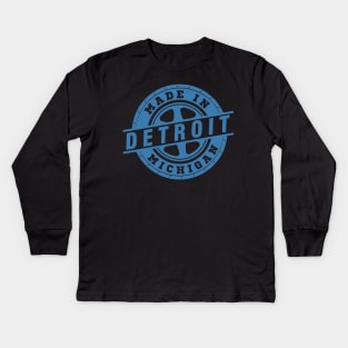 Made in Detroit Kids Long Sleeve T-Shirt